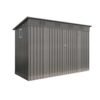 Outdoor-Metal-Storage-Shed-with-Sloping-Roof,-6-vents-and-2-Swing-Doors (1) Outdoor Metal Storage Shed with Sloping Roof, 6 vents and 2 Swing Doors