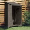 vidaXL-Garden-Shed-Anthracite-21.7_x20.5_x44.1_-Solid-Wood-Fir vidaXL Garden Shed Anthracite 21.7"x20.5"x44.1" Solid Wood Fir - 21.7" x 20.5" x 44.1"